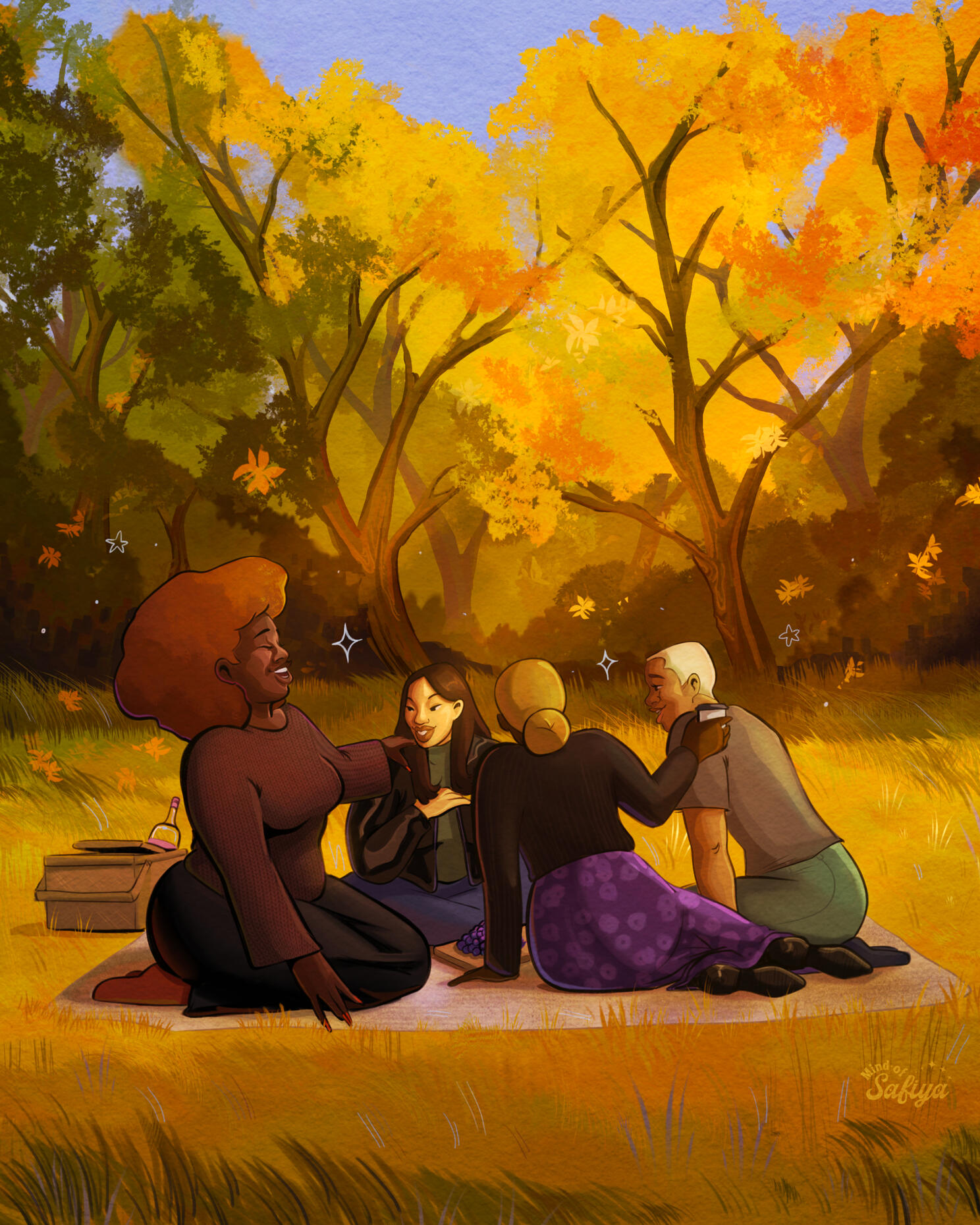 Fall Day with Friends Fall Day with Friends
